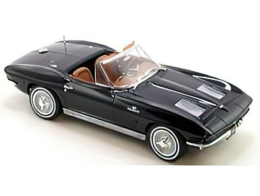 【予約】2023年発売予定CHEVROLET - CORVETTE STINGRAY SPIDER 1963 - BLACK /Norev 1/18ミニカー