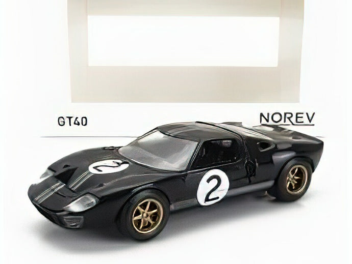 FORD USA  GT40 MKII 7.0L V8 SHELBY AMERICAN INC. N 2 WINNER 24h LE MANS 1966 B.McLAREN  C.AMON/Norev 1/43ミニカー
