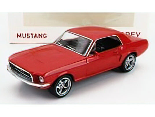 FORD USA - MUSTANG COUPE 1968 - RED /Norev 1/43 ミニカー