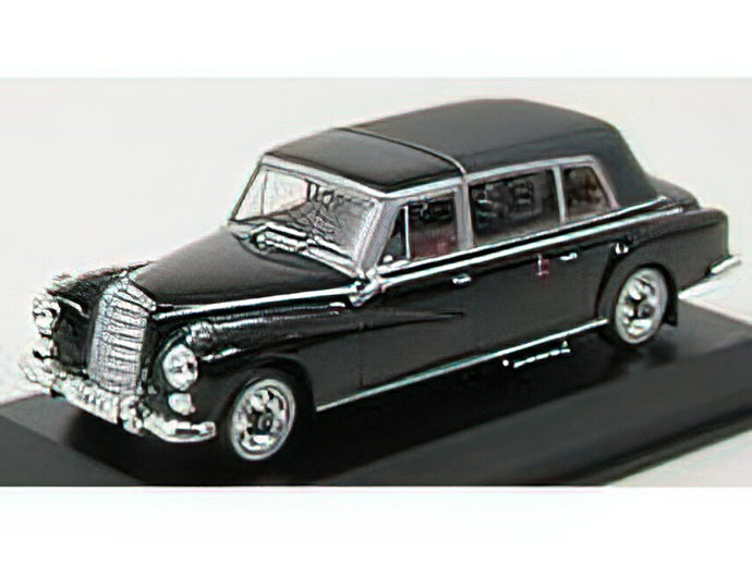 MERCEDES BENZ - 300d LANDAULET 1960 STATE CITY OF VATICAN WITH FIGURES POPE - PAPA - GIOVANNI XXIII - BLACK  /Norev 1/43 ミニカー