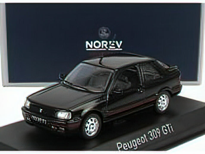 PEUGEOT - 309 GTI 1987 - BLACK/Norev 1/43 ミニカー
