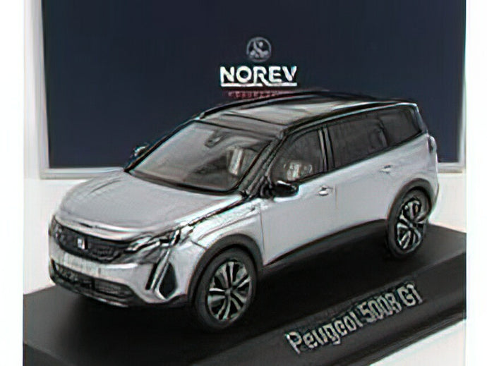 PEUGEOT - 5008 GT BLACK PACK 2021 - ARTENSE GREY/Norev 1/43 ミニカー