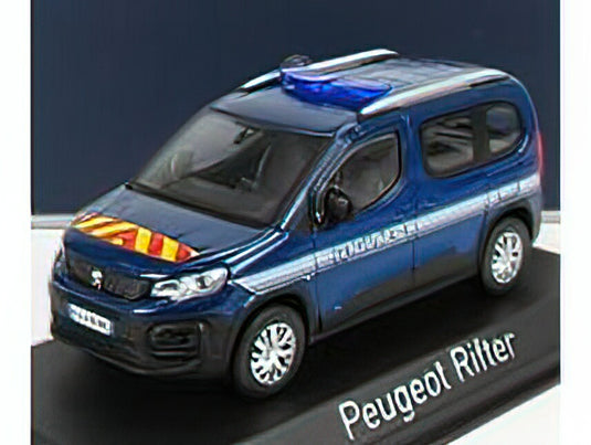PEUGEOT - RIFTER GENDARMERIE POLICE OTREMER 2019 - BLUE  /Norev 1/43 ミニカー