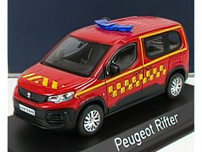 PEUGEOT - RIFTERSAPEURS POMPIERS 2019 - RED YELLOW  /Norev 1/43 ミニカー