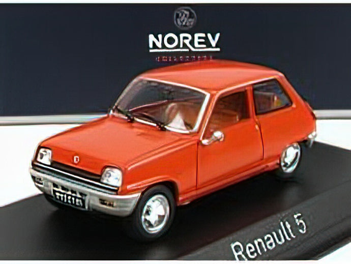 RENAULT - R5 TL 1972 - ORANGE  /Norev 1/43 ミニカー