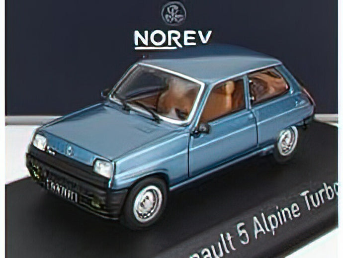 RENAULT - R5 ALPINE TURBO 1983 - NAVY BLUE  /Norev 1/43 ミニカー