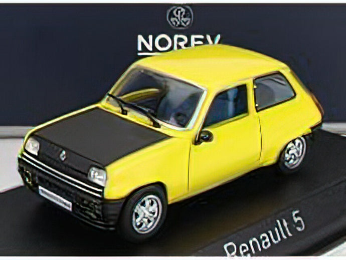 RENAULT - R5 COPA 1980 - YELLOW BLACK  /Norev 1/43 ミニカー