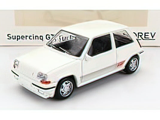 RENAULT - R5 SUPERCINQUE GT TURBO PHASE II 1988 - WHITE /Norev 1/43 ミニカー