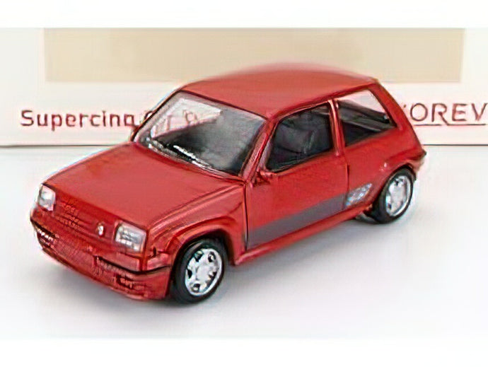 RENAULT - R5 SUPERCINQUE GT TURBO PHASE II 1988 - RED /Norev 1/43 ミニカー