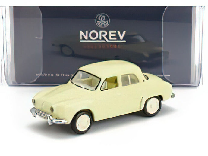 RENAULT  DAUPHINE 1956 - PARCHEMIN YELLOW/Norev 1/87ミニカー