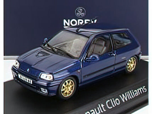 RENAULT - CLIO WILLIAMS 1996 - BLUE MET /Norev 1/43 ミニカー