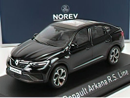 RENAULT - ARKANA RS LINE 2021 - BLACK  /Norev 1/43 ミニカー