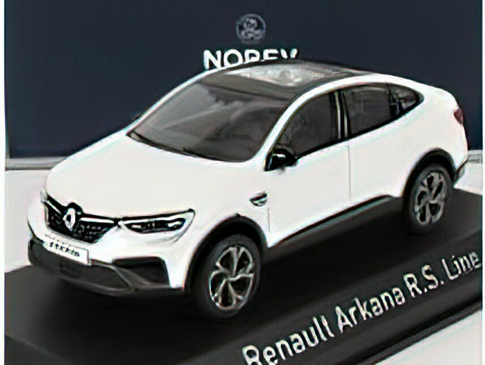 RENAULT - ARKANA RS LINE 2021 - PEARL WHITE  /Norev 1/43 ミニカー