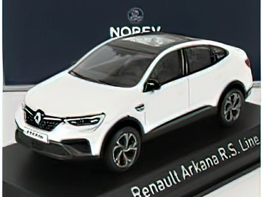RENAULT - ARKANA RS LINE 2021 - PEARL WHITE  /Norev 1/43 ミニカー