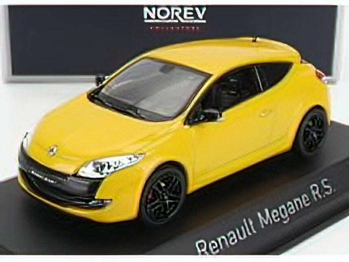 RENAULT - MEGANE RS 2009 - YELLOW /Norev 1/43 ミニカー