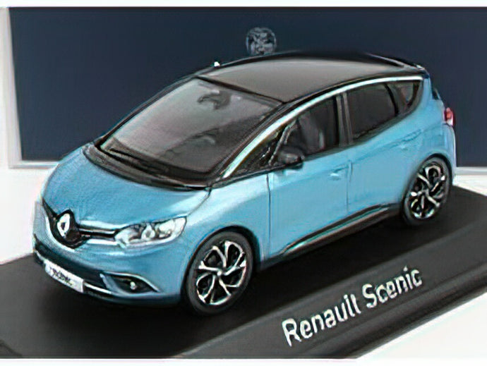 RENAULT - SCENIC 2016 - LIGHT BLUE BLACK  /Norev 1/43 ミニカー