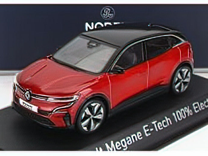 RENAULT - MEGANE E-TECH 100% ELECTRIC 2022 - RED BLACK/Norev 1/43 ミニカー