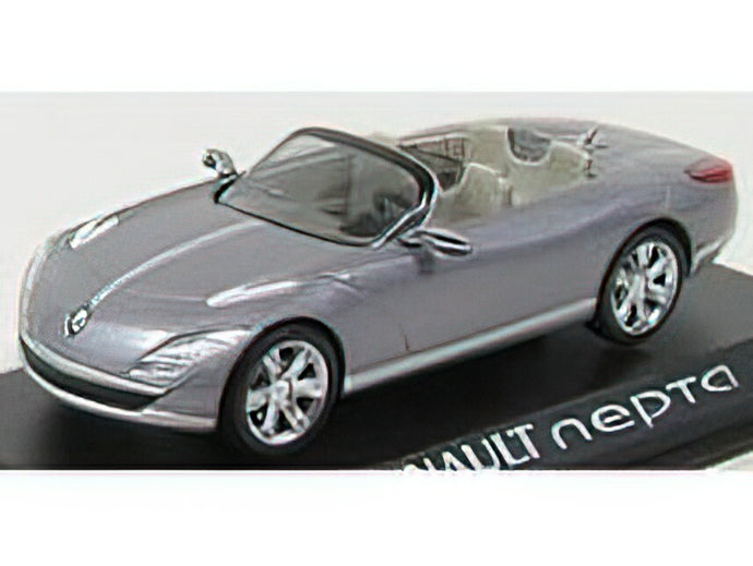 RENAULT - NEPTA CABRIOLET CONCEPT CAR SALON DE PARIS 2006 - GREY MET/Norev 1/43 ミニカー