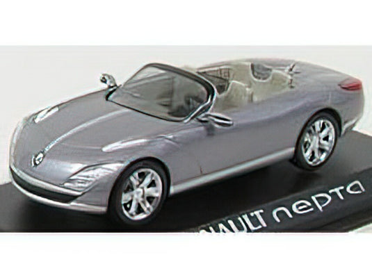 RENAULT - NEPTA CABRIOLET CONCEPT CAR SALON DE PARIS 2006 - GREY MET/Norev 1/43 ミニカー