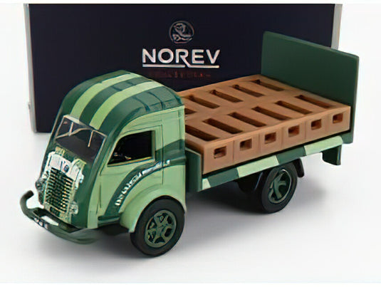 RENAULT  GALION TRUCK PERRIER 1963 - 2 TONE GREEN/Norev 1/87ミニカー