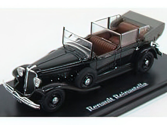 RENAULT - REINASTELLA CABRIOLET 1936 - PERSONAL CAR ALBERT LEBRUN - BLACK  /Norev 1/43 ミニカー
