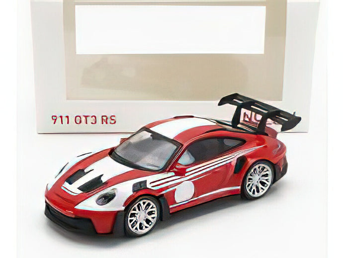 PORSCHE  911 992 GT3 RS COUPE SALZBURG LIVERY 2022 - RED WHITE/Norev 1/43ミニカー