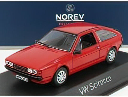 VOLKSWAGEN - SCIROCCO 1981 - RED/Norev 1/43 ミニカー