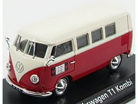 VOLKSWAGEN - T1 MINIBUS AUTOVERHUUR ROTTERDAM 1958 - RED WHITE/Norev 1/43 ミニカー
