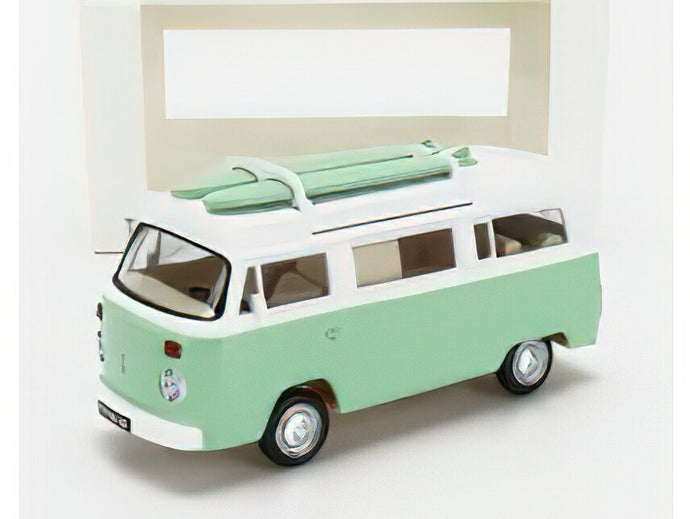 VOLKSWAGEN  T2b CAMPER VAN 1962 - LIGHT GREEN/Norev 1/43ミニカー