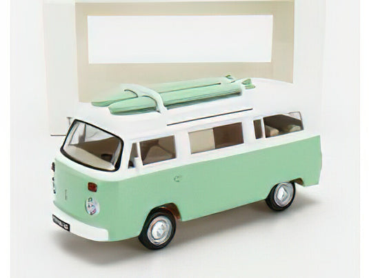 VOLKSWAGEN  T2b CAMPER VAN 1962 - LIGHT GREEN/Norev 1/43ミニカー