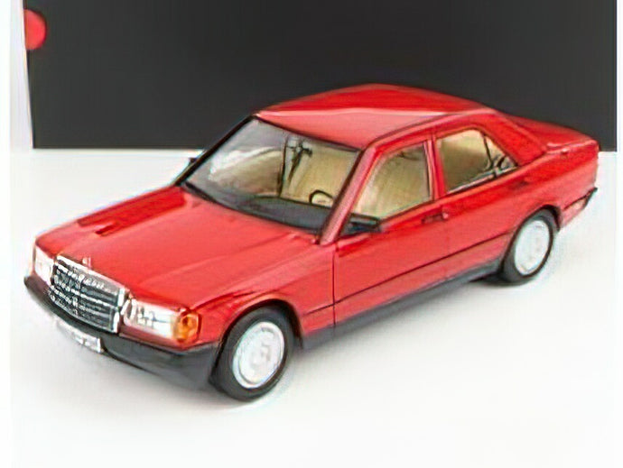 MERCEDES BENZメルセデスベンツ - 190E (W201) 1982 - SIGNAL RED /Norev 1/18 ミニカー