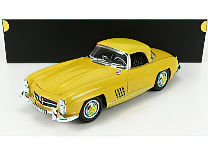 MERCEDES BENZメルセデスベンツ特注 SL-CLASS 300SL ROADSTER SPIDER (W198 II) 1957 - YELLOW /Norev 1/18ミニカー