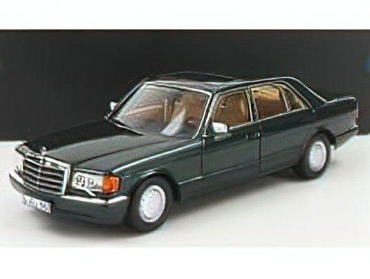 MERCEDES BENZメルセデスベンツ - S-CLASS 560SEL (W126) 1989 - SPRUCE GREEN /Norev 1/18 ミニカー