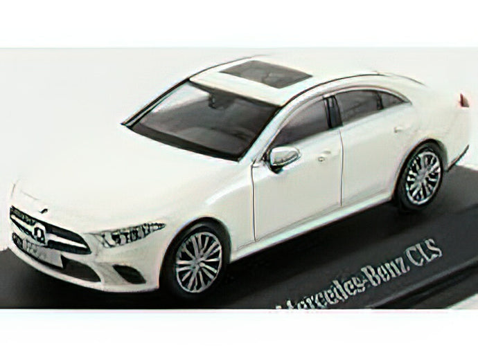 MERCEDES BENZ - CLS-CLASS COUPE (C257) 2018 - DESIGNO DIAMOND WHITE BRIGHT /Norev 1/43 ミニカー