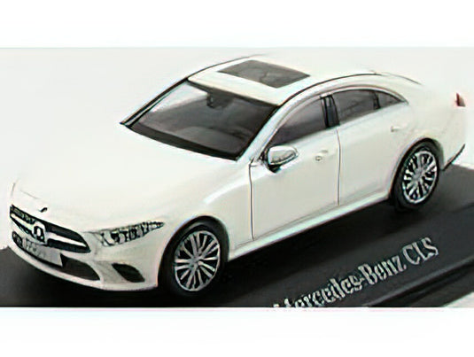 MERCEDES BENZ - CLS-CLASS COUPE (C257) 2018 - DESIGNO DIAMOND WHITE BRIGHT /Norev 1/43 ミニカー