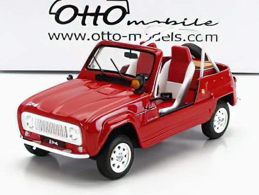 RENAULT - R4 JP4 1987 - RED /OTTO 1/18 ミニカー