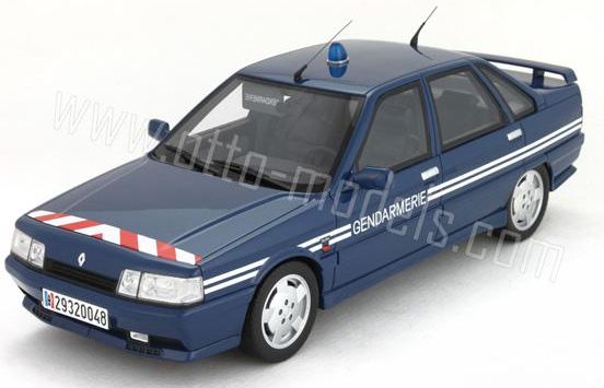 【予約】9月頃発売予定 ルノー 21 Turbo Gendarmerie BRI  1000台限定 /OTTO MOBILE オット  1/18 ミニカー