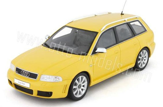 【予約】9月頃発売予定 AUDIアウディ RS4 AVANT 1999 イエロー  2250台限定 /OTTO MOBILE オット  1/18 ミニカー