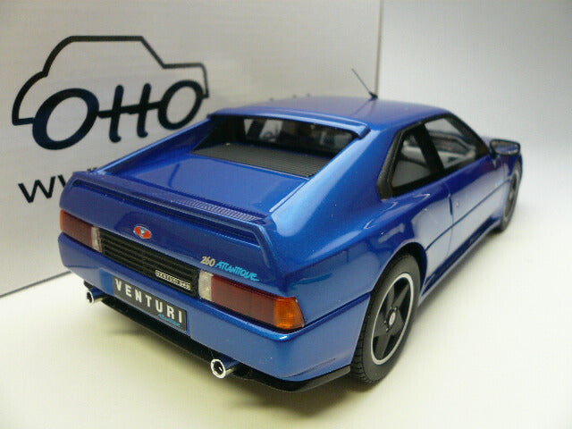 ギャラリービューアに画像をロードする, VENTURI 260 Atlantique ブルー /OTTO MOBILE オット 1/18 ミニカー
