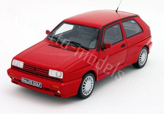 【予約】6月以降発売予定VWゴルフ 2 RALLYE 1990 /OTTO MOBILE オット 1/18 レジン ミニカー