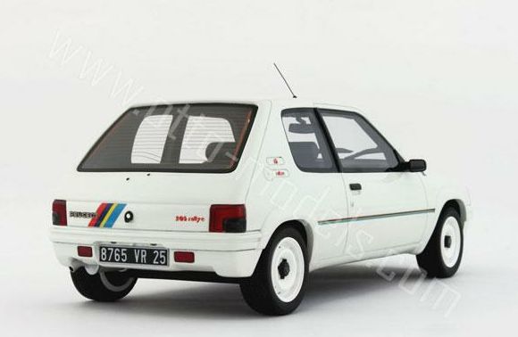 ギャラリービューアに画像をロードする, 【予約】8月頃発売予定 プジョー 205 Rallye phase 2  1991 /OTTO MOBILE オット 1/18 レジン ミニカー
