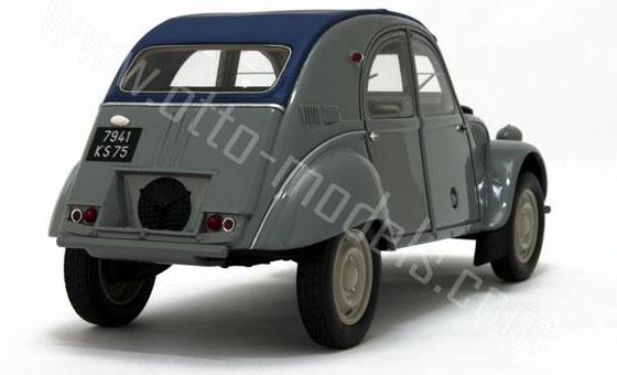 ギャラリービューアに画像をロードする, 【予約】9月頃発売予定 Citroenシトロエン 2cv 4x4 SAHARA 1958 /OTTO MOBILE オット 1/18 レジン ミニカー
