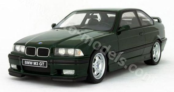 ギャラリービューアに画像をロードする, 【予約】12月以降発売予定 BMW E36 M3 GT 2500台限定 /OTTO MOBILE オット 1/18 レジン ミニカー
