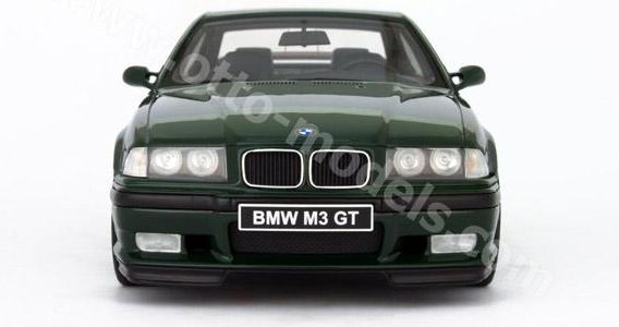 ギャラリービューアに画像をロードする, 【予約】12月以降発売予定 BMW E36 M3 GT 2500台限定 /OTTO MOBILE オット 1/18 レジン ミニカー
