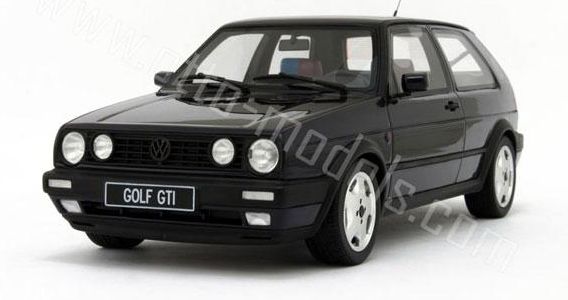 【予約】12月以降発売予定 VW Golf2ゴルフ GTI Fire&Ice  2000台限定 /OTTO MOBILE オット 1/18 レジン ミニカー