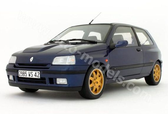 ギャラリービューアに画像をロードする, 【予約】12月以降発売予定 RenaultルノーClio Williams 1995  999台限定 /OTTO MOBILE オット 1/12 レジン ミニカー
