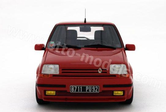 ギャラリービューアに画像をロードする, 【予約】4月頃発売予定 Renaultルノー 5 GT Turbo 1987 /OTTO MOBILE オット 1/18 レジン ミニカー
