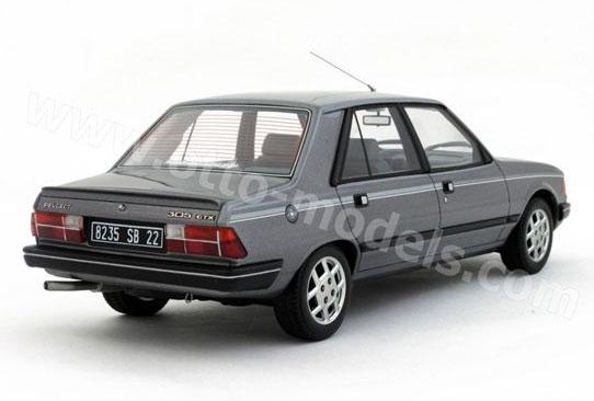 ギャラリービューアに画像をロードする, 【予約】5月頃発売予定 Peugeotプジョー 305 GTX 1986 /OTTO MOBILE オット 1/18 レジン ミニカー
