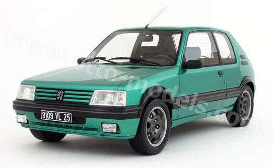 ギャラリービューアに画像をロードする, 【予約】Peugeotプジョー 205 GTI GRIFFE 1991　500台限定 /OTTO MOBILE オット 1/12 レジン ミニカー
