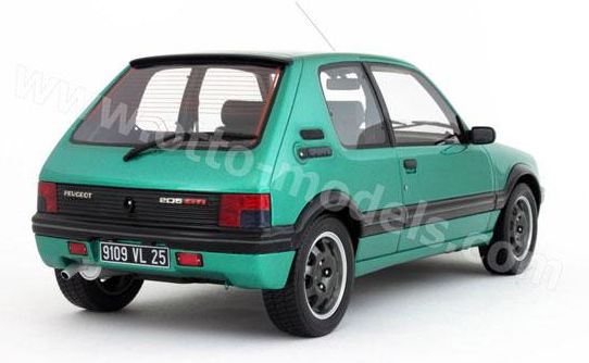 ギャラリービューアに画像をロードする, 【予約】Peugeotプジョー 205 GTI GRIFFE 1991　500台限定 /OTTO MOBILE オット 1/12 レジン ミニカー
